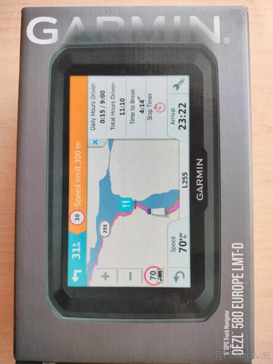 navigace Garmin pro nákladní vozy.