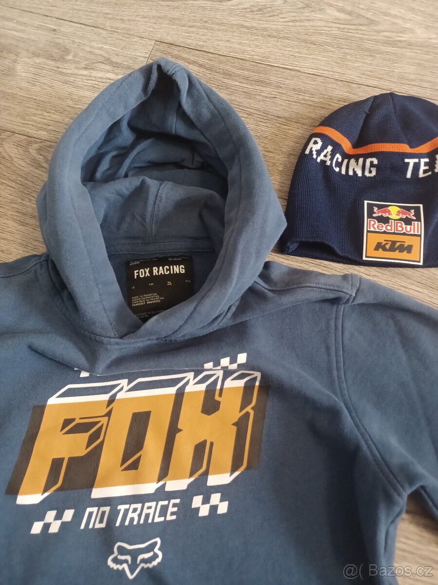 Ktm čepice,mikina Fox
