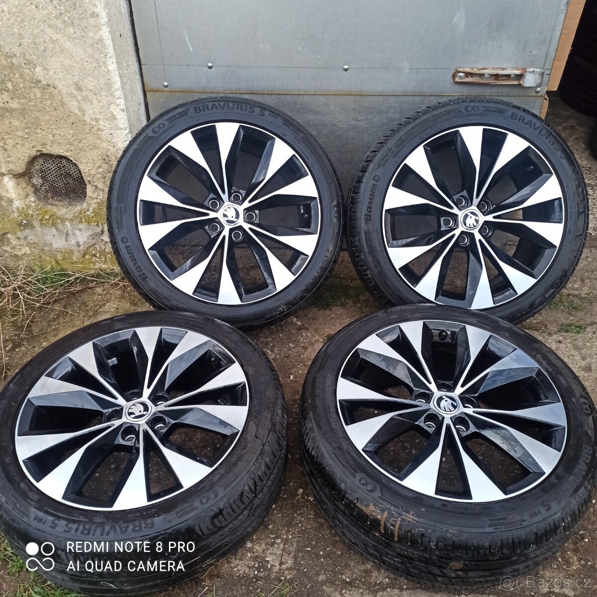 Orig.alu disky ŠKODA SUPERB 3  18"