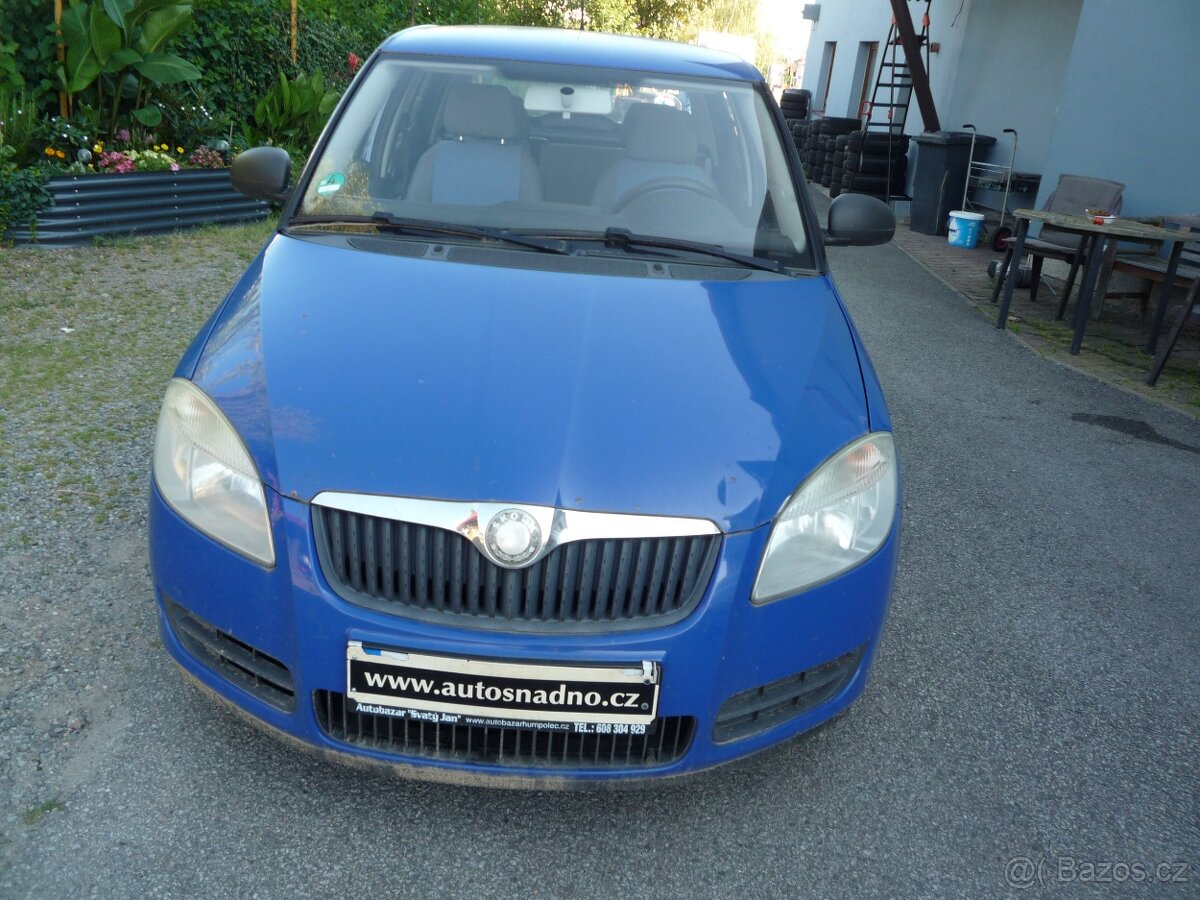 //  PRODÁNO // ŠKODA FABIA II. 1,2 HTP  44 KW STK. 5/2026