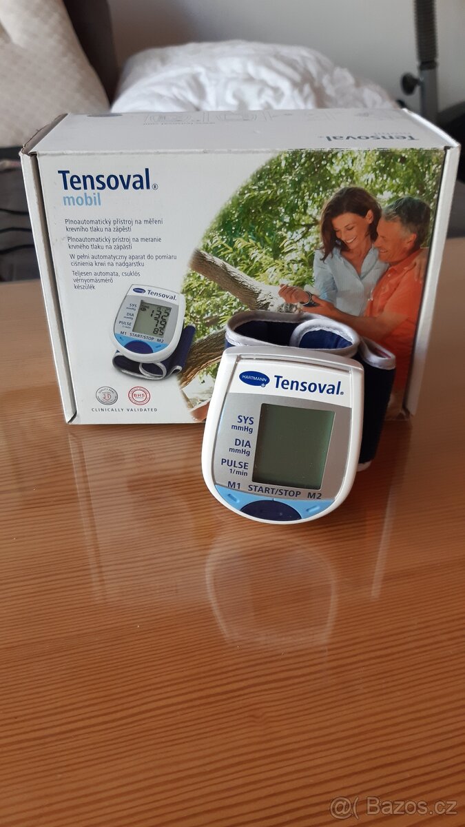 Tlakoměr na zápěstí Hartmann Tensoval mobil