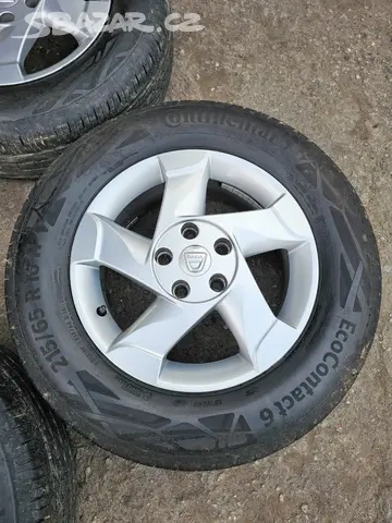 Prodám sadu alu kola Original Dacia Duster