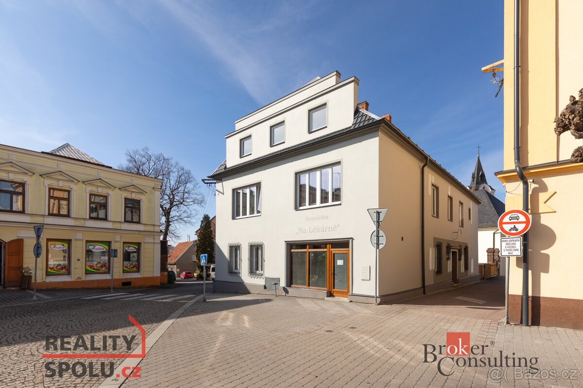 Prodej, komerční/ubytování, 393 m2, Školní 211, 79312 Horní