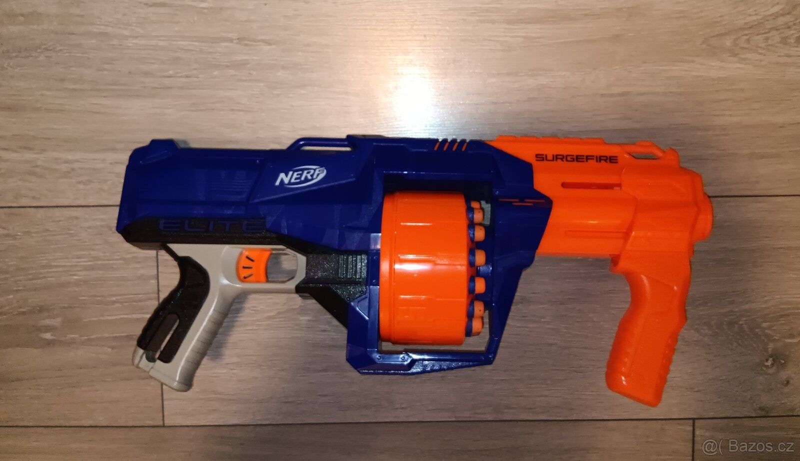 Nerf Surgefire - výborný stav + 15 nábojů zdarma