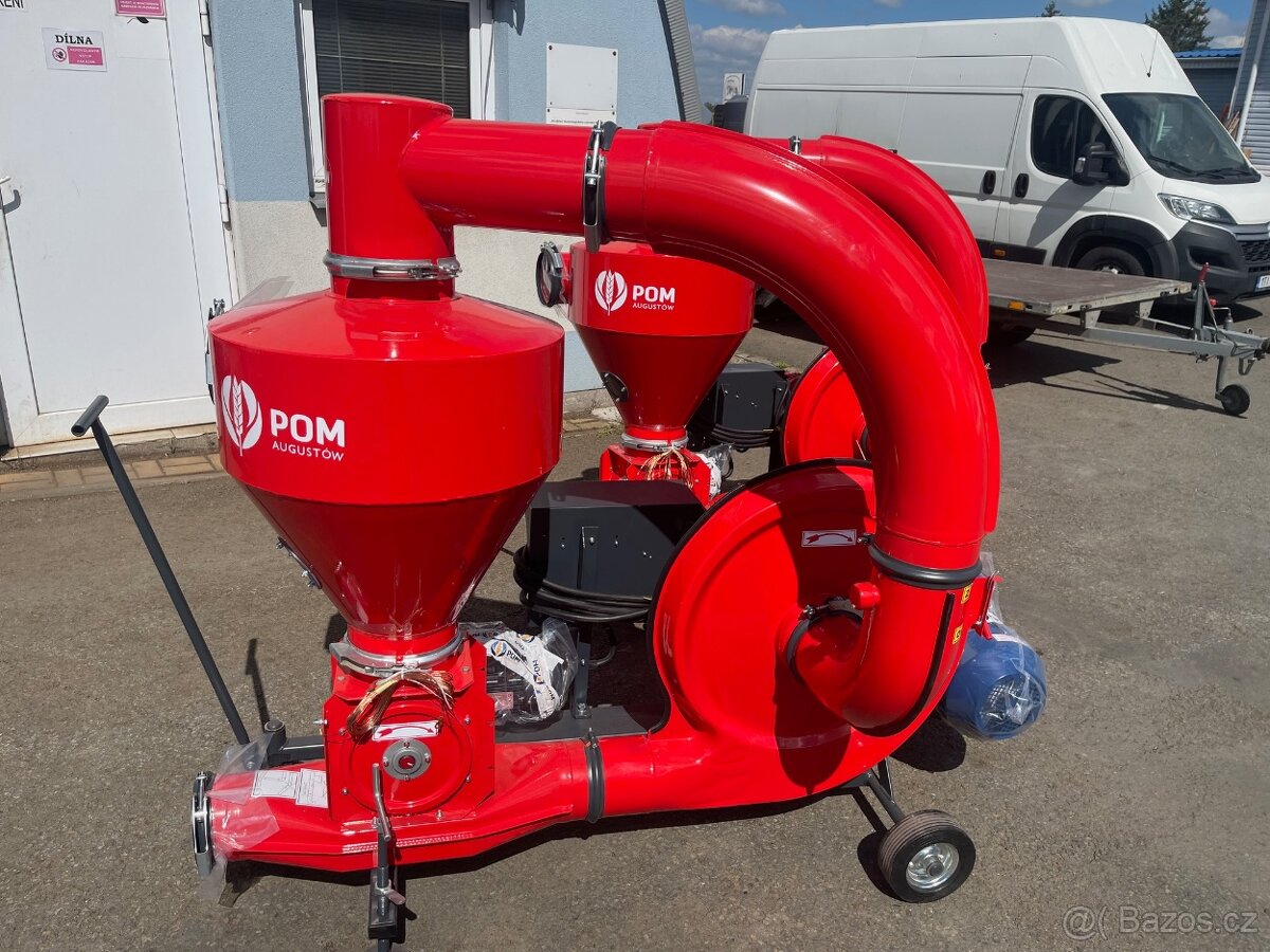 Pneumatický saco tlačný dopravník (zrnomet) 15 kW