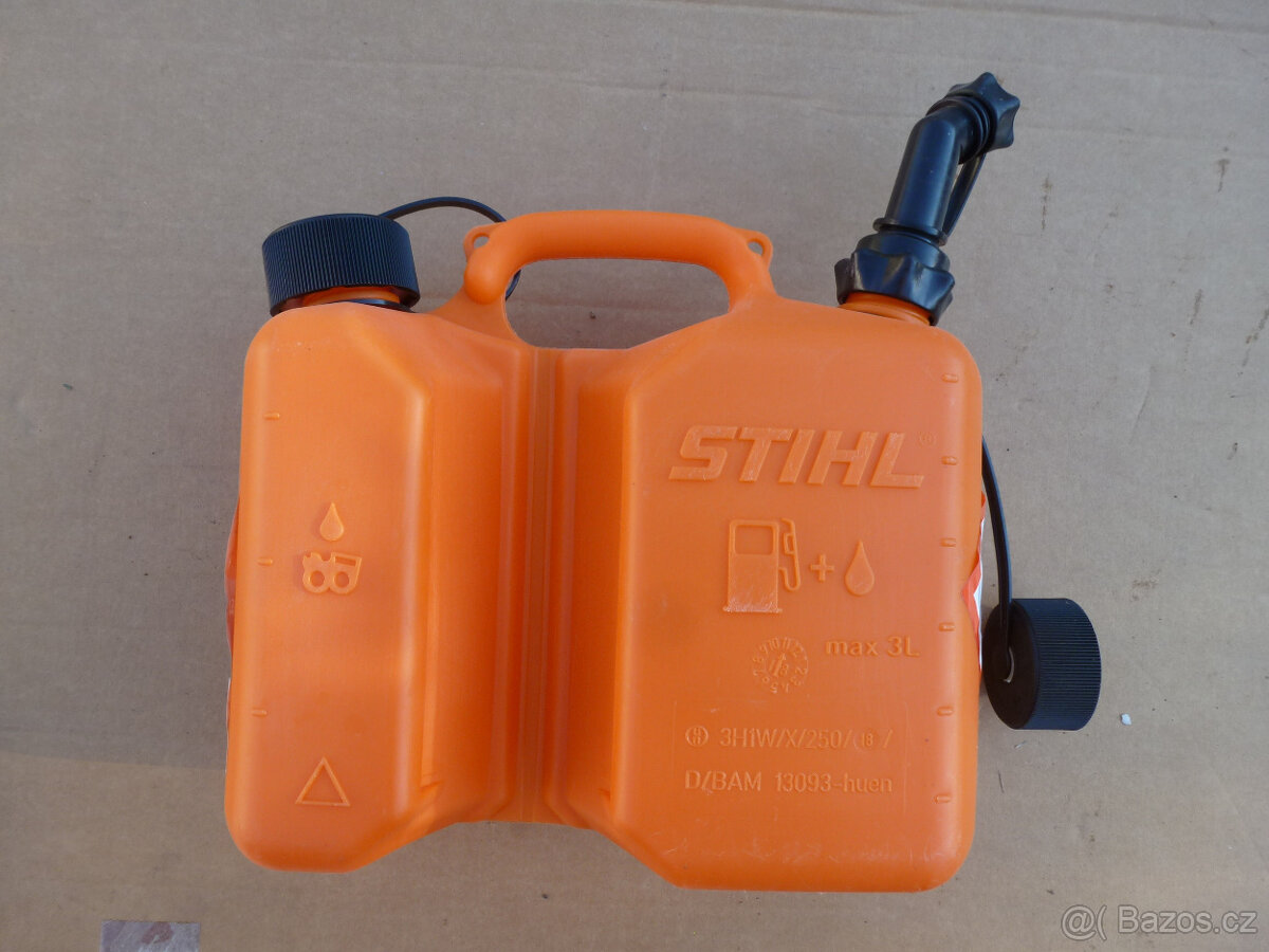 NOVÝ Kombinovaný Kanystr Stihl + klín