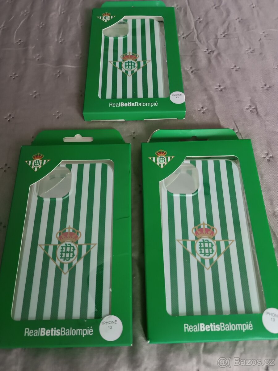 Nový Iphone 13 obal klubu Real Betis Balompié - Real Betis