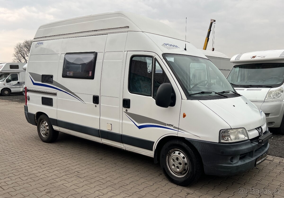 Obytná dodávka - PÖSSL 4 FAMILY - PEUGOT BOXER