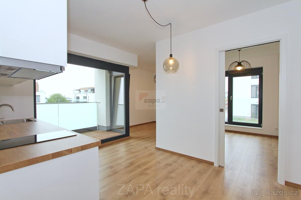 Pronájem bytu 2+kk/L/G 39 m2 v novostavbě, Praha 8 Bohnice,