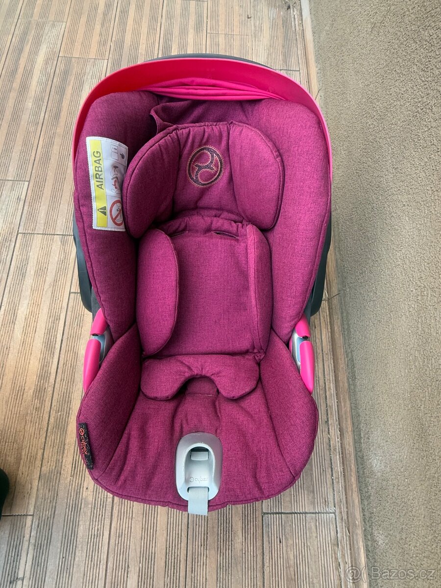 Autosedacka vajicko Cloud Z i-Size Plus Passion Pink