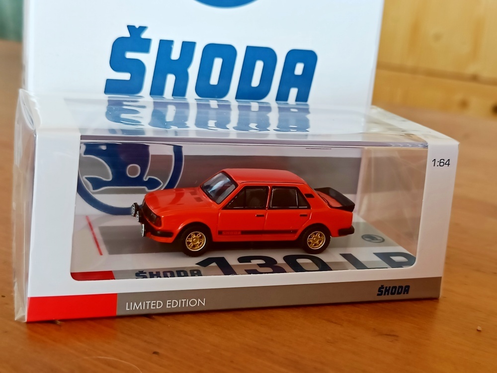 Model Škoda Škoda 130 LR červená(1985) - limit. edice (nové)