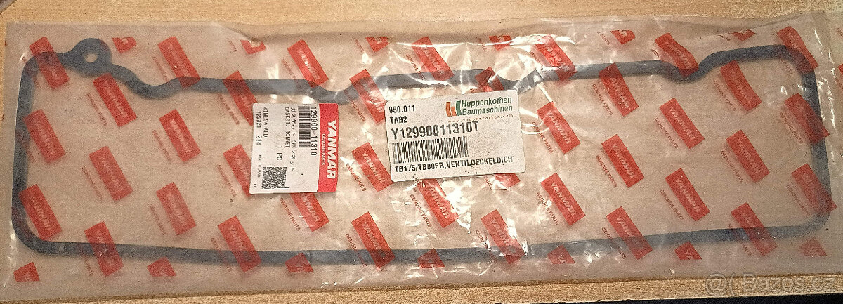Těsnění víka ventilů motor Yanmar Y129900-11310