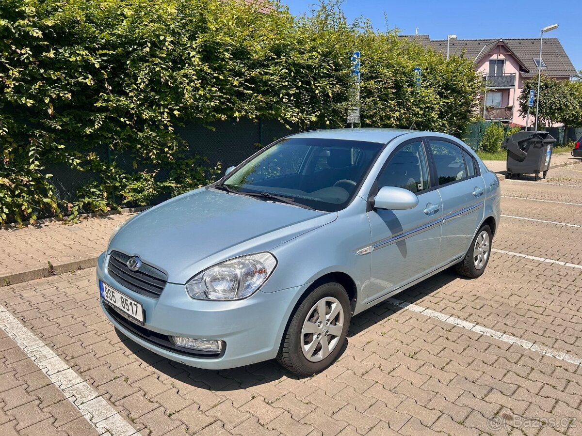 Hyundai Accent 1,4i, 71 kw, ČR, 2. maj., tažné