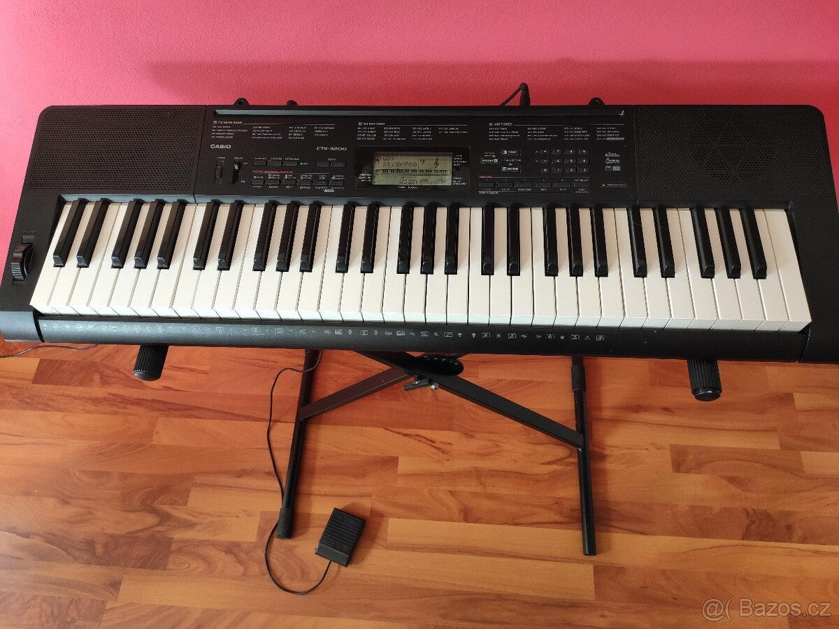 Klávesy CASIO