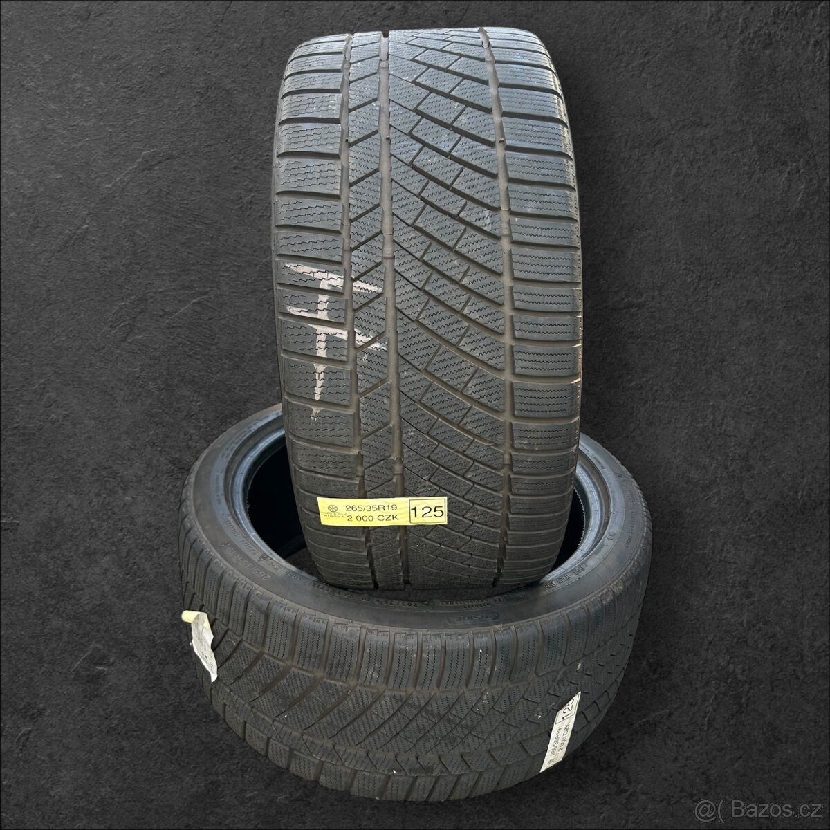 Zánovní zimní pneumatiky Continental 265/35r19