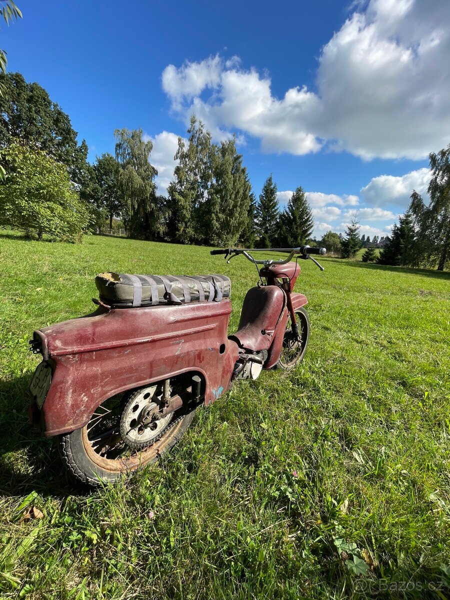 Jawa 21 nálezový stav(Pionýr)