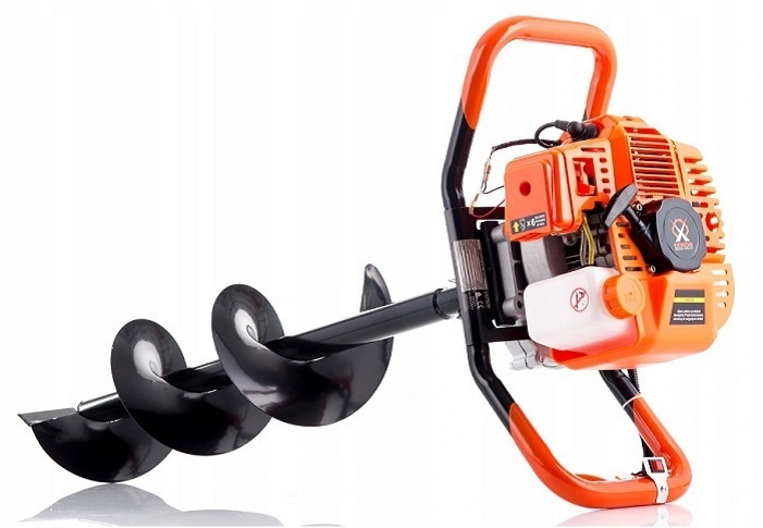 Motorový půdní zemní vrták jamkovač vrtáky prodlužovák olej