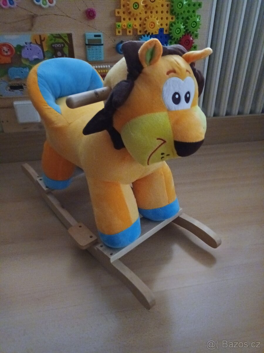 Houpací lev oranžový ZOPA