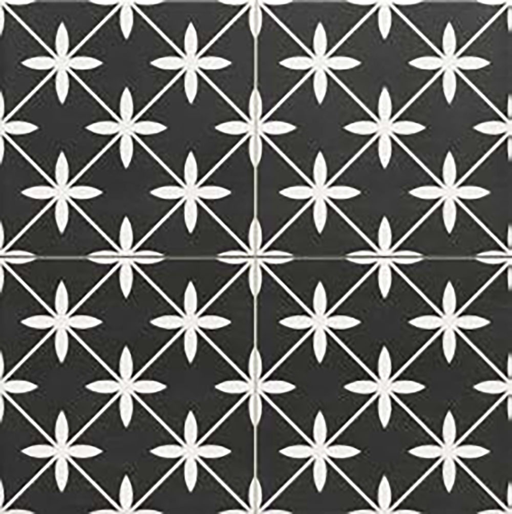 Dlažba, replika historické dlažby.