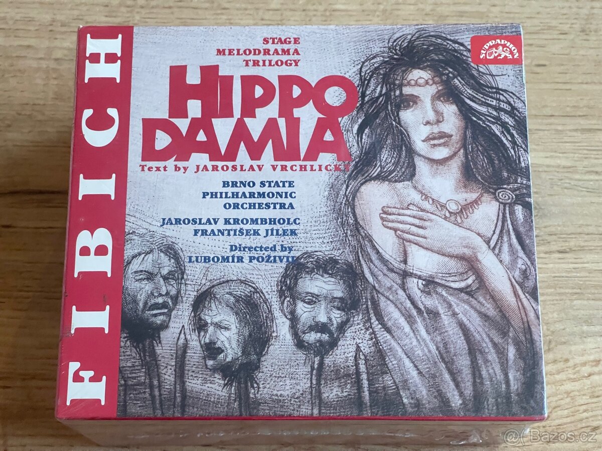 CD – Fibich – Hippodamia Trilogy – nové, zabalené