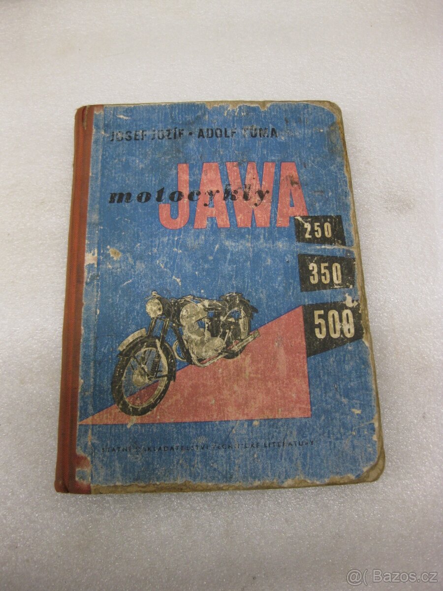 Kniha Motocykly Jawa 250,350,500 - Josef Jozíf, Adolf Tůma