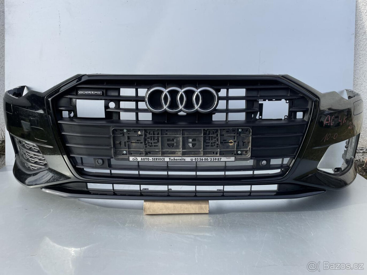 AUDI A6 4K - přední nárazník včetně masky