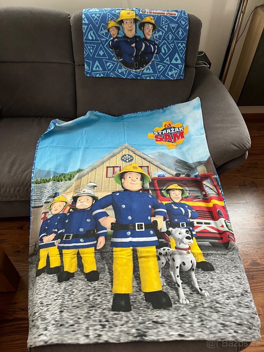 Dětské povlečení Pozarnik Sam