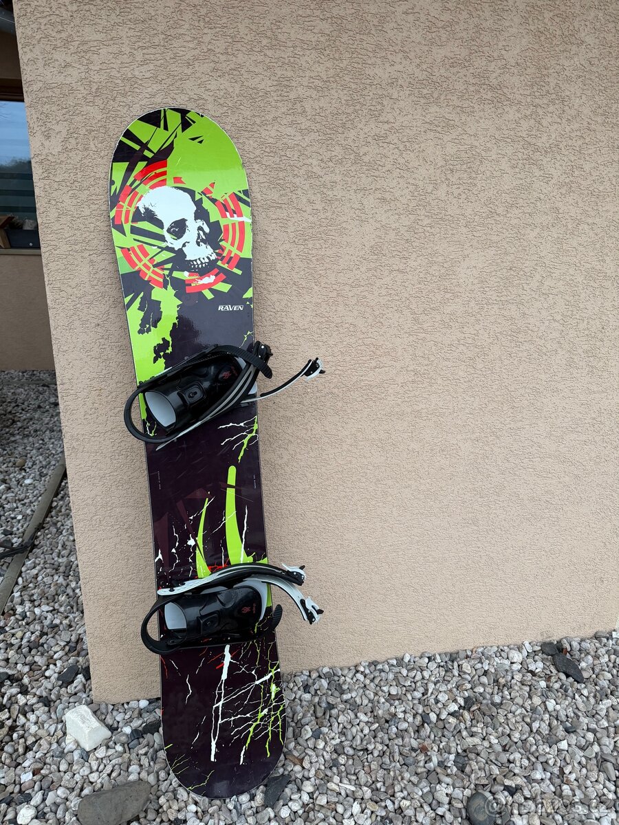 Pánský snowboard raven
