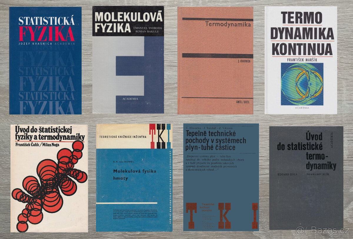 Statistická fyzika, termodynamika a molekulová fyzika