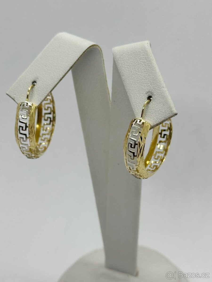 Zlaté náušnice 2,24g
