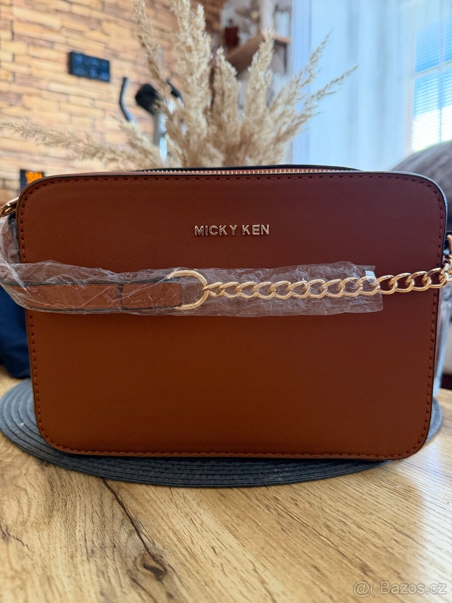 Dámská kabelka crossbody hnědá