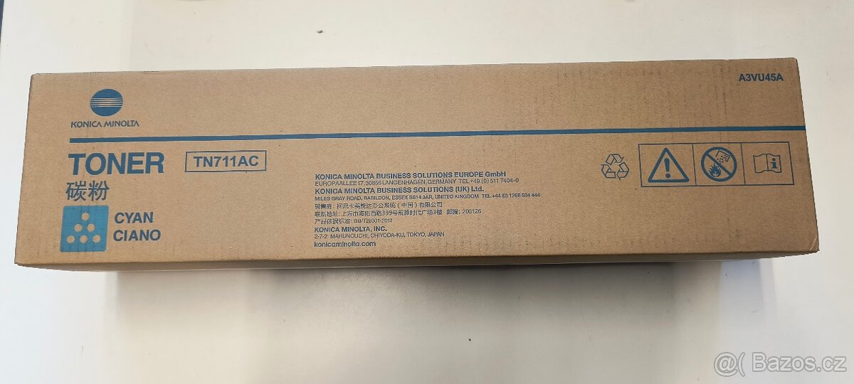 Toner Konica Minolta TN-711C - originální