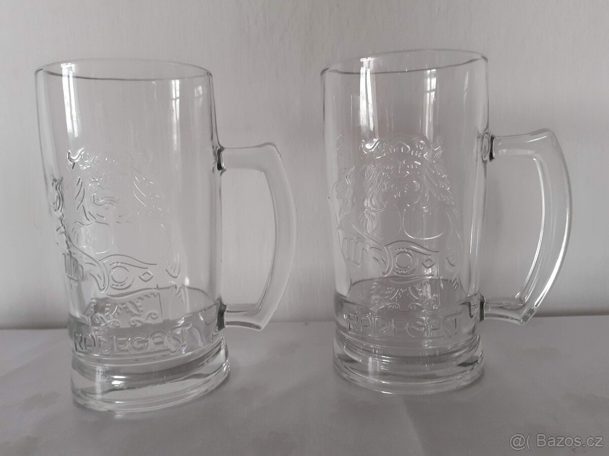 Pivní půllitr Radegast