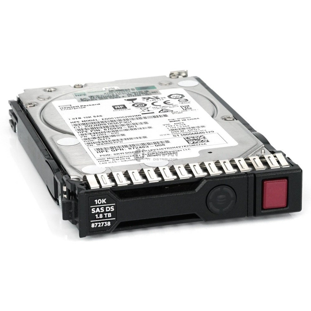 HPE 1.8TB SAS 12G 10K SFF SC 512e - poslední 3ks