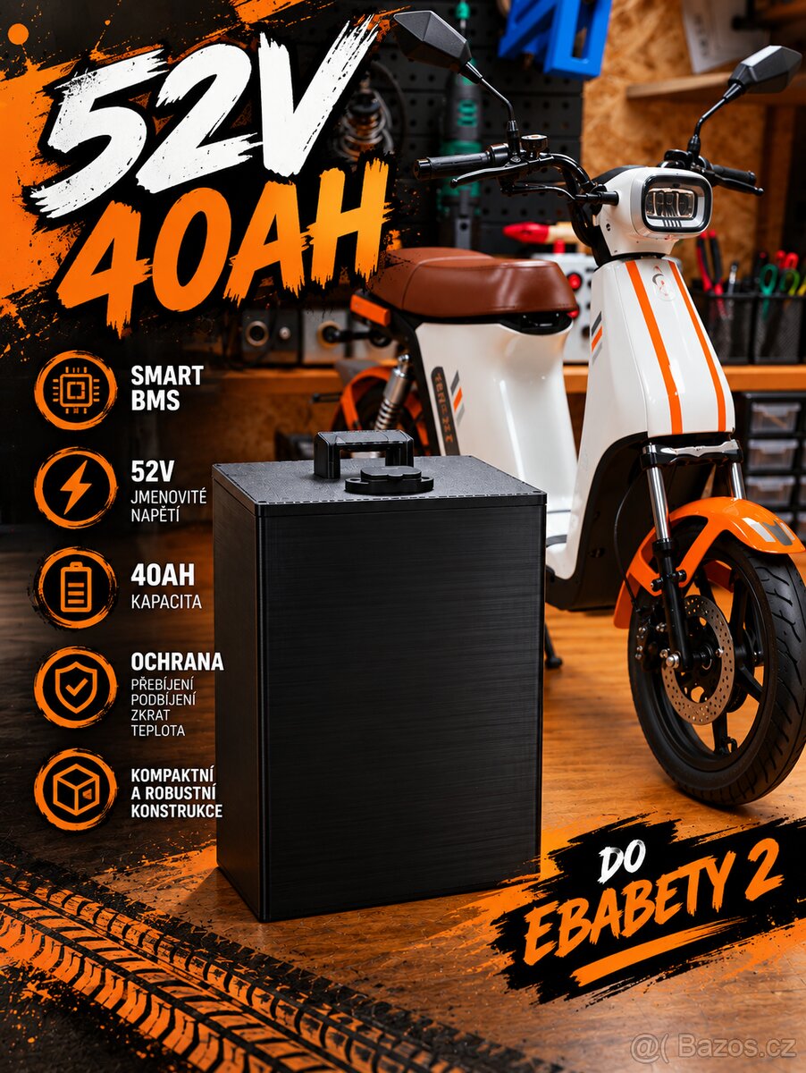 E Babeta 2 Baterie 40Ah