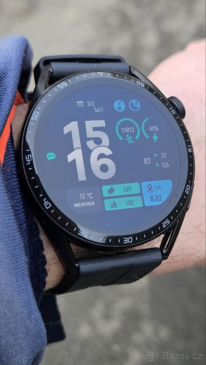 Chytré hodinky Huawei Watch GT3 JPT-B19 46mm, černé