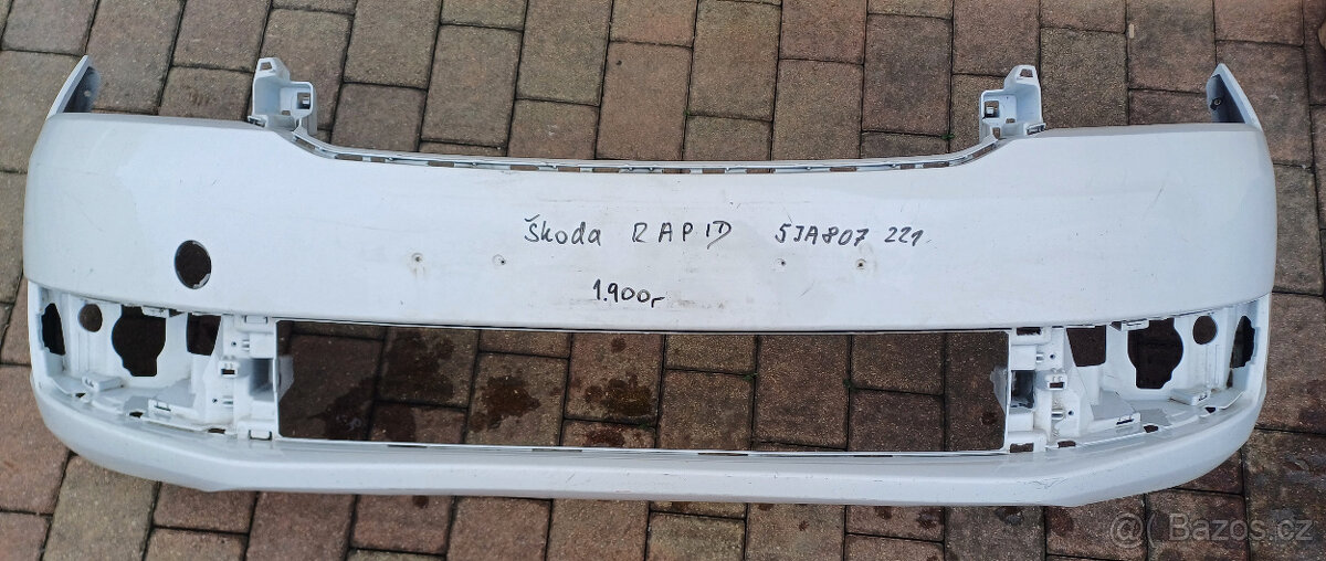 Přední nárazník Škoda RAPID před facelift 5JA807221