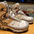 Zimní nepromokavé dámské boty Salomon bílé
