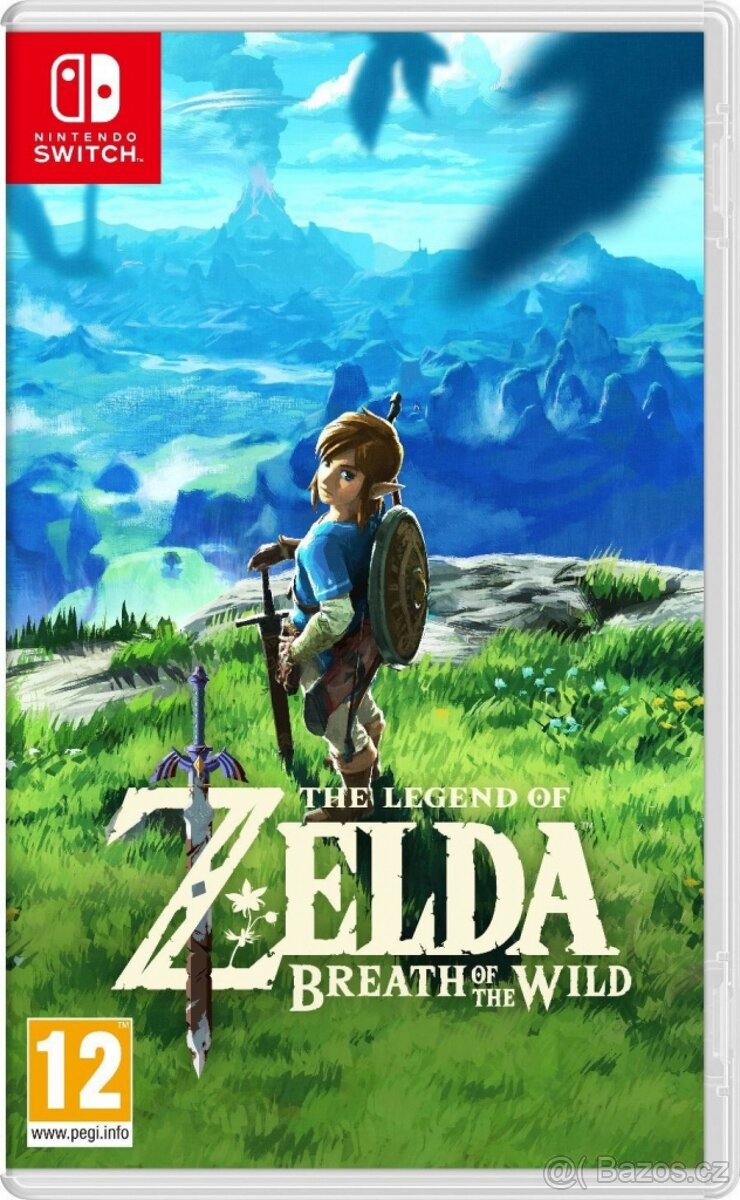 Koupím obal na hru Zelda.