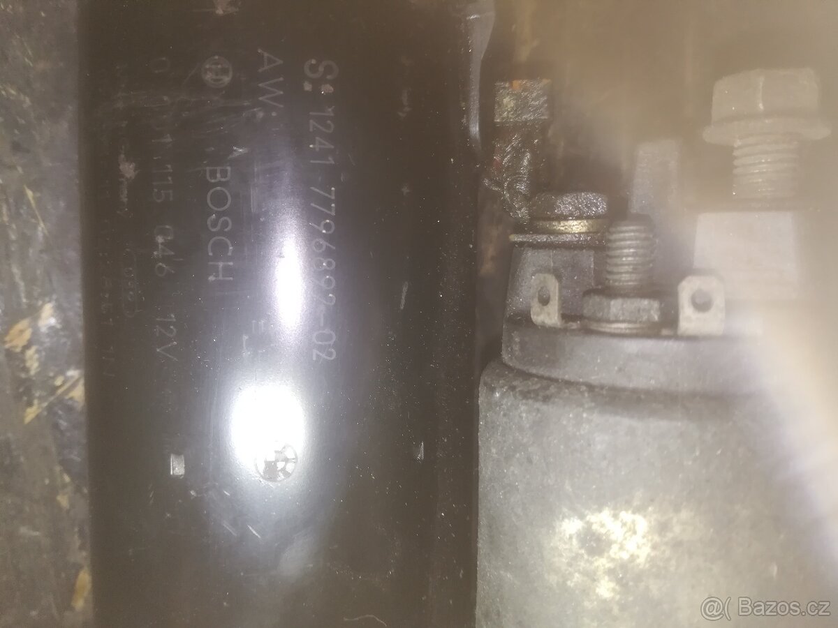 Startér BMW 1241 7796892, Bosch 0 001 115 046