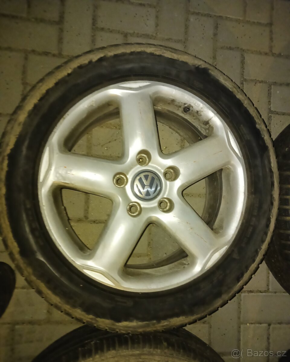 Alu kola 5x130 18 Tuareg Audi Q7 Porsche Cayenne sjeté gumy