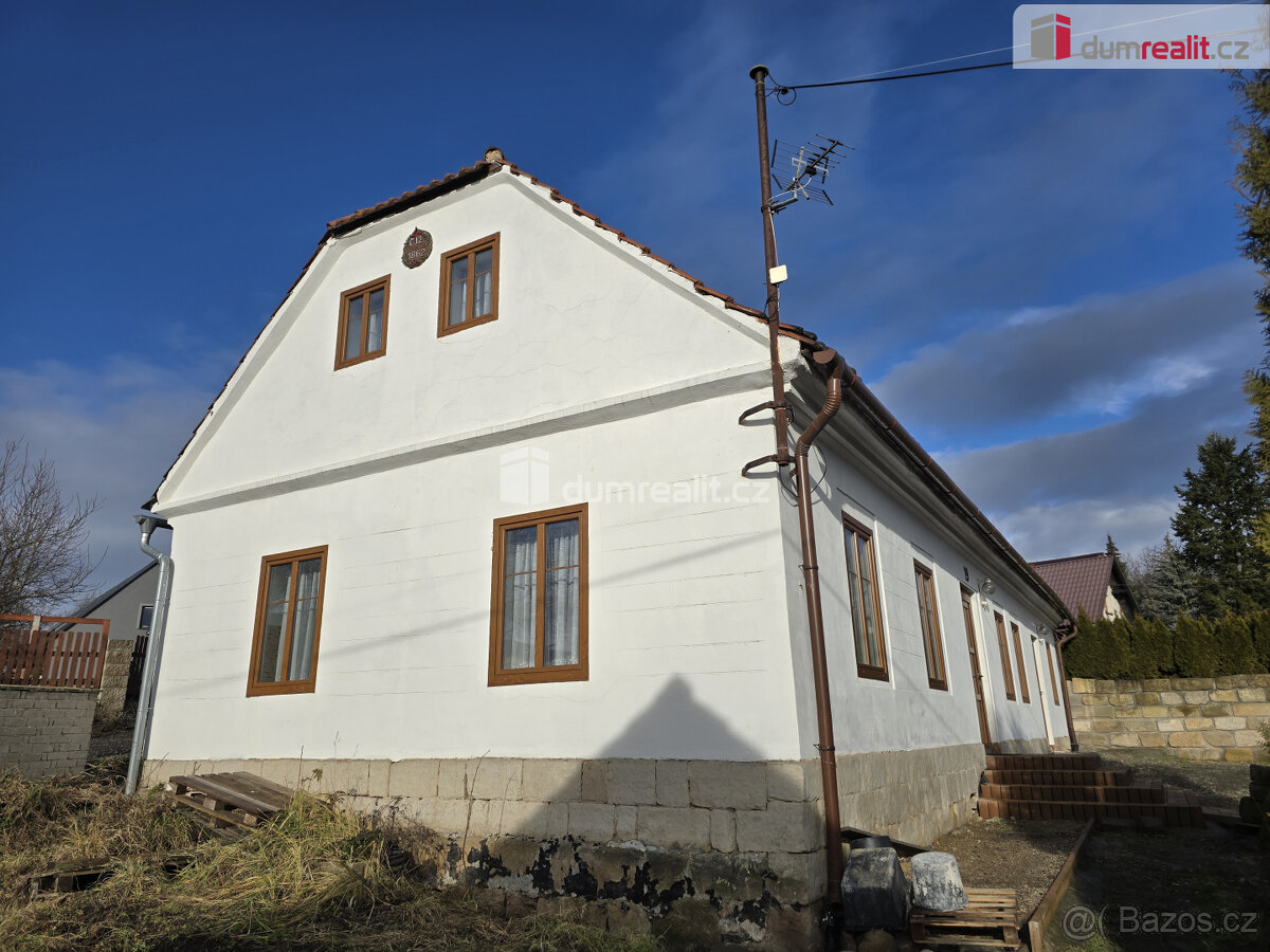 prodej rodinného domu 4+1 Horní Bousov