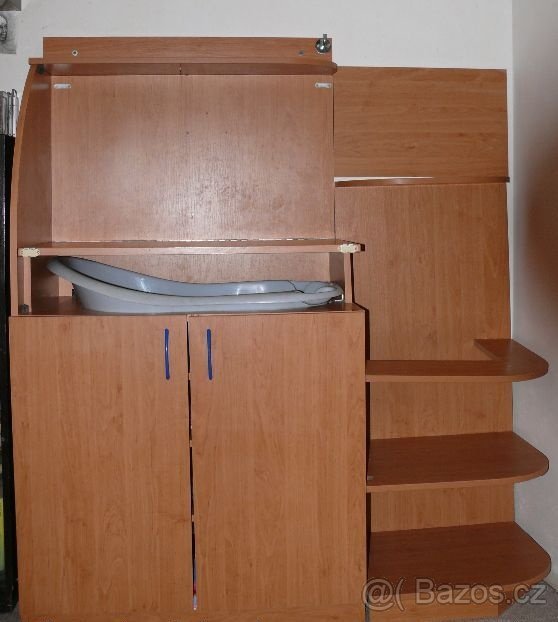 PŘEBALOVACÍ PULT - KOMFORTNÍ - S VANIČKOU