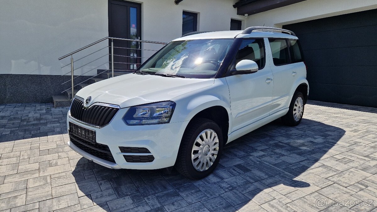 ŠKODA YETI 2.0 TDI 4x4 6 RYCHL.1.MAJITEL.NAJETO 122 TIS.