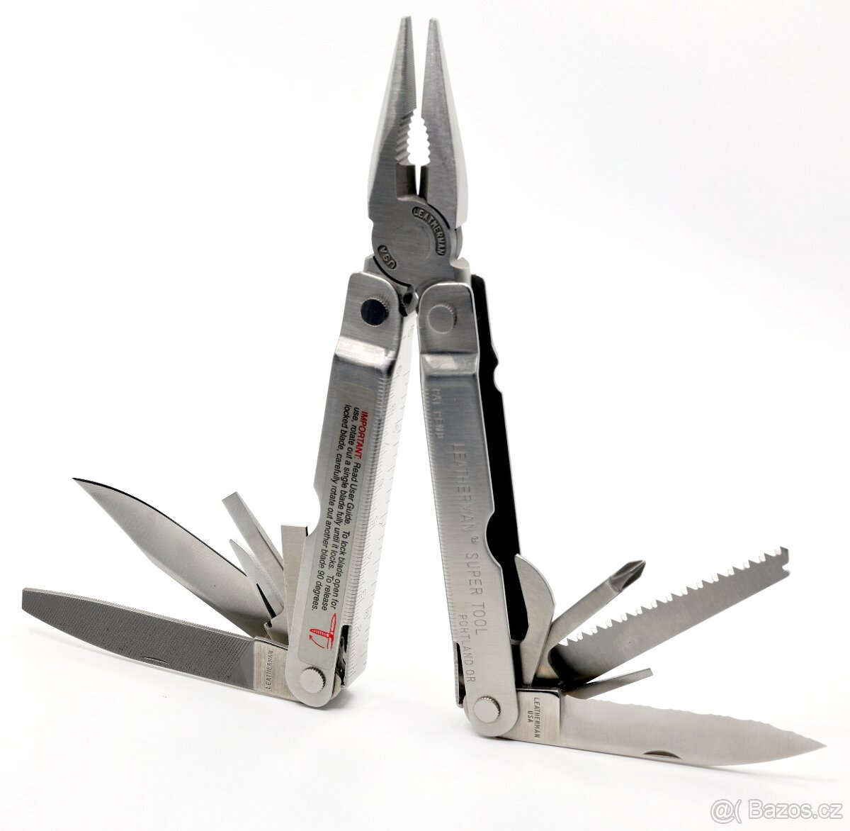 Sběratelský nůž Leatherman Super Tool (PAT PEND)