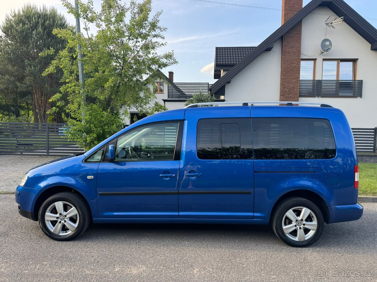 VW CADDY MAXI 1.9TDI 77KW 7 MÍST R.V.2009 TOP STAV