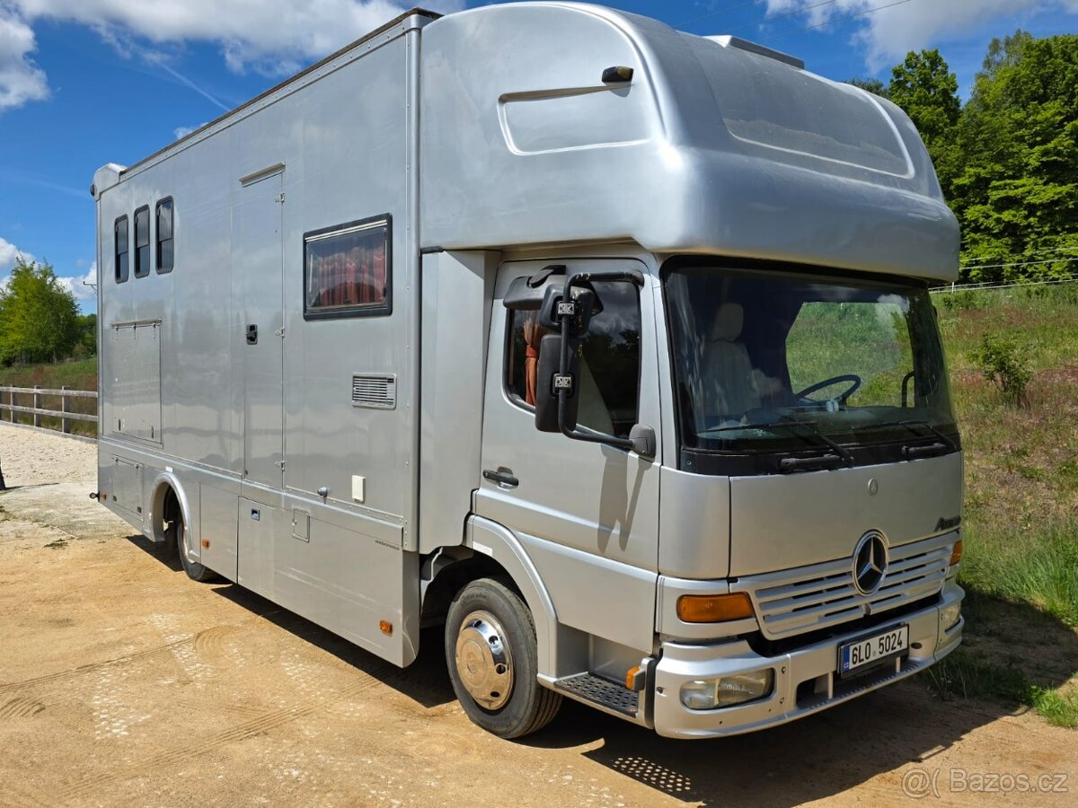 Přepravník na 3 koně MERCEDES BENZ ATEGO 7500