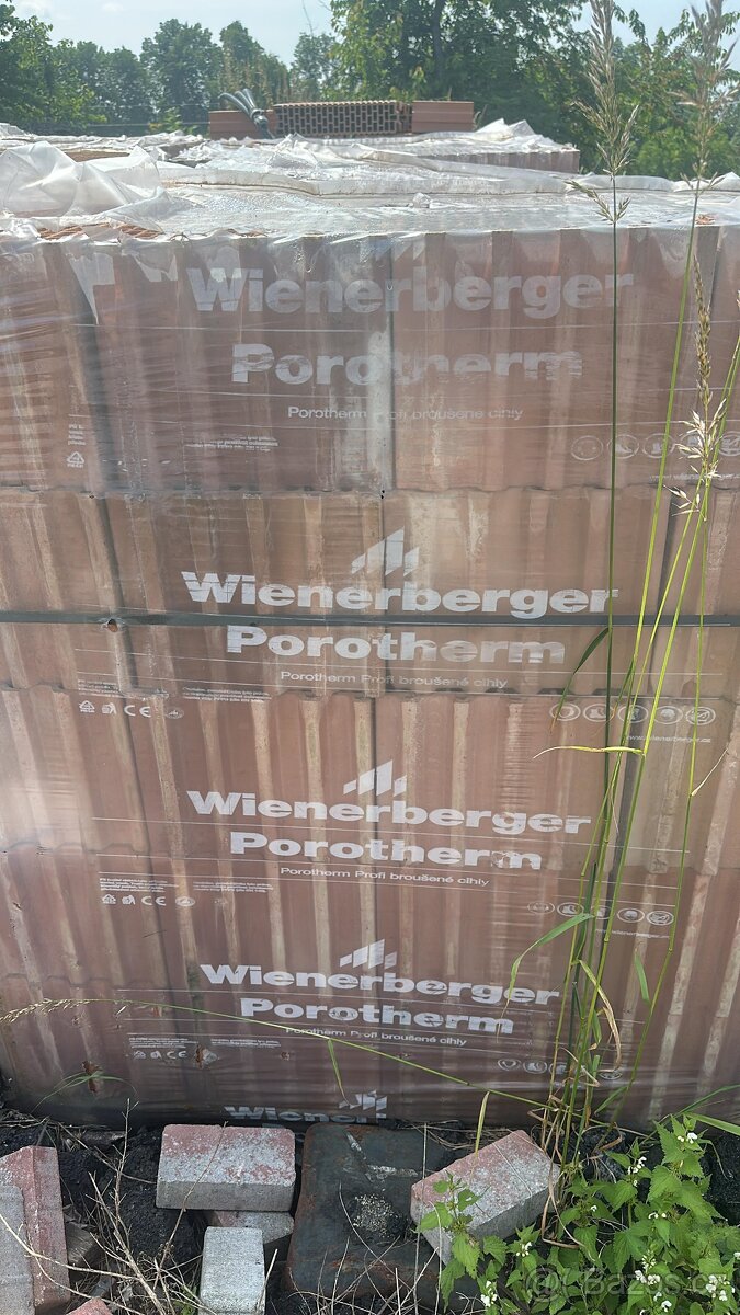 Broušené bloky cihly Porotherm 30 profi 10