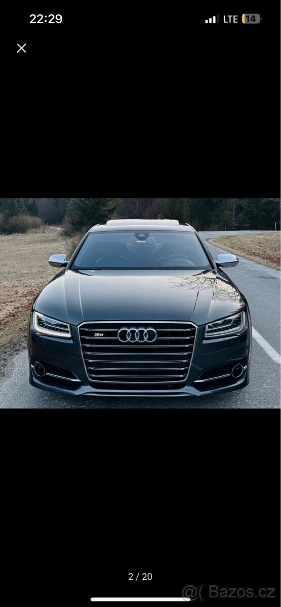 🔥 Audi S8 D4 – perfektní stav, krásná výbava 🔥