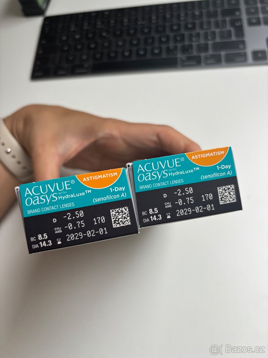 Kontaktni cocky Acuvue Oasys Astigmatism